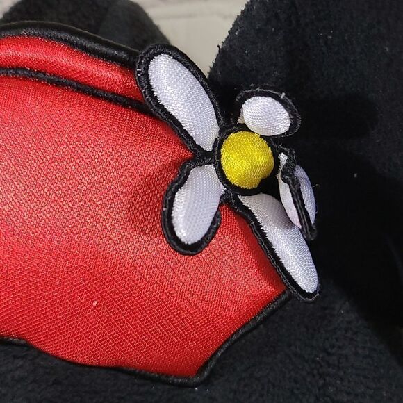 Minnie Mouse Small Fleece Jumper Plush Hood Pajamas One Piece Union Suit Onesie - Picture 5 of 11